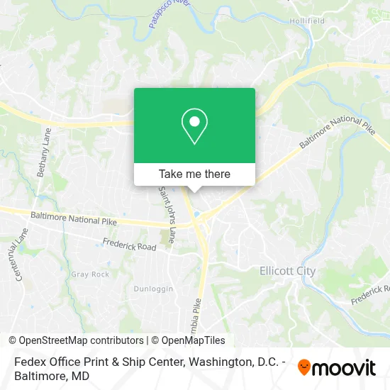 Fedex Office Print & Ship Center map