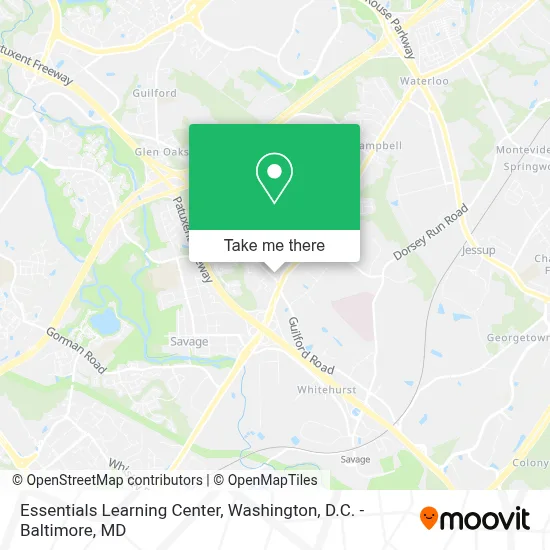Essentials Learning Center map