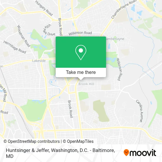Huntsinger & Jeffer map