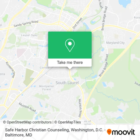 Safe Harbor Christian Counseling map
