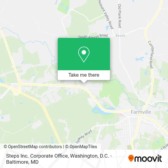 Steps Inc. Corporate Office map