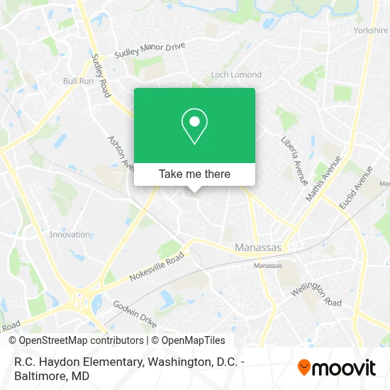 R.C. Haydon Elementary map