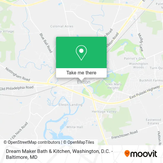 Dream Maker Bath & Kitchen map