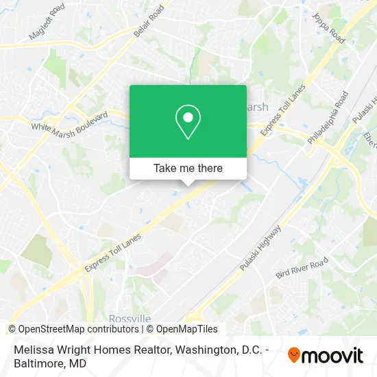 Melissa Wright Homes Realtor map