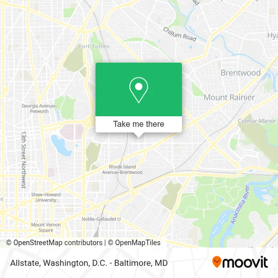 Allstate map