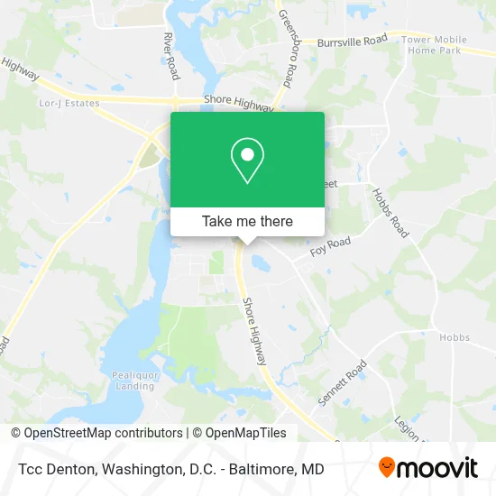Tcc Denton map