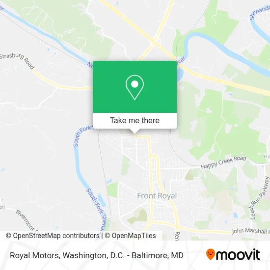 Royal Motors map
