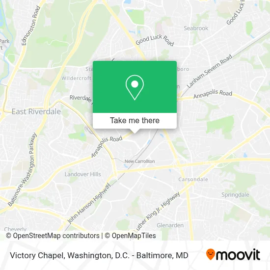Victory Chapel map