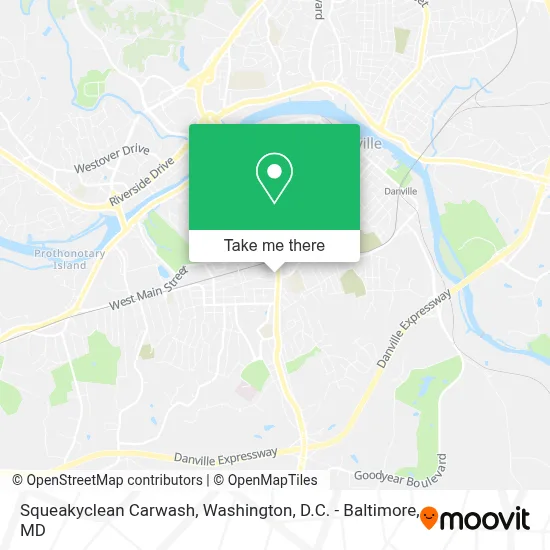 Squeakyclean Carwash map