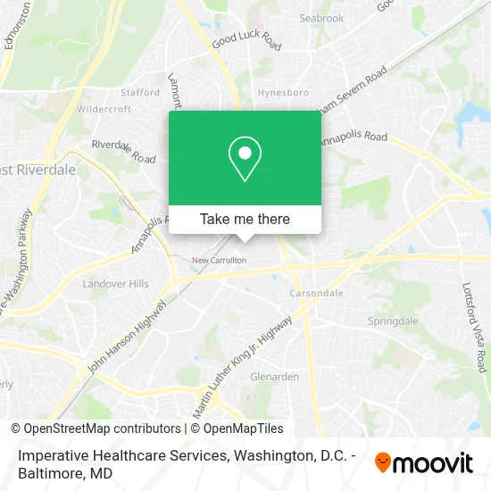 Imperative Healthcare Services map
