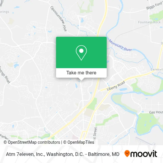 Atm 7eleven, Inc. map