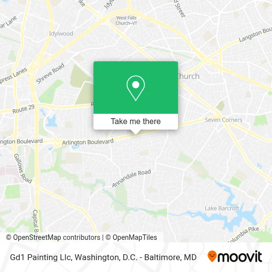 Gd1 Painting Llc map