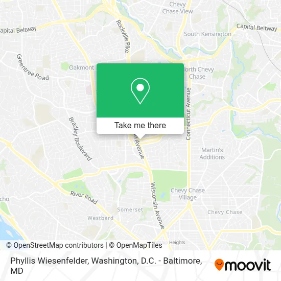 Phyllis Wiesenfelder map