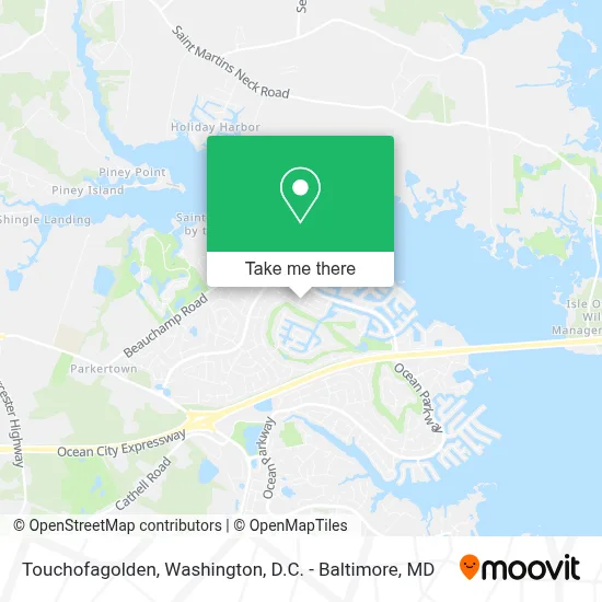 Touchofagolden map