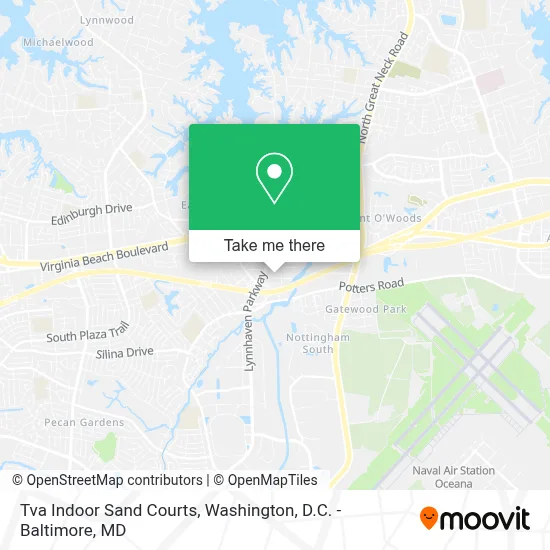 Tva Indoor Sand Courts map