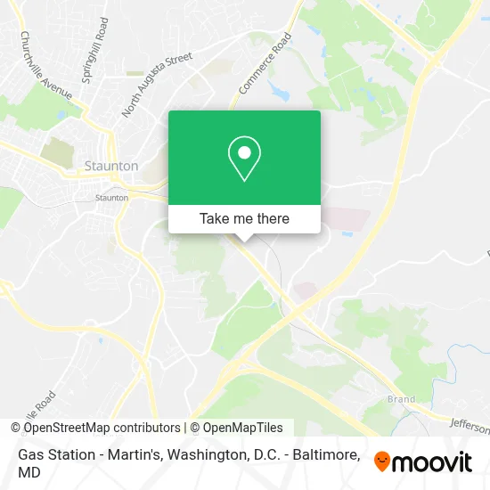Gas Station - Martin's map