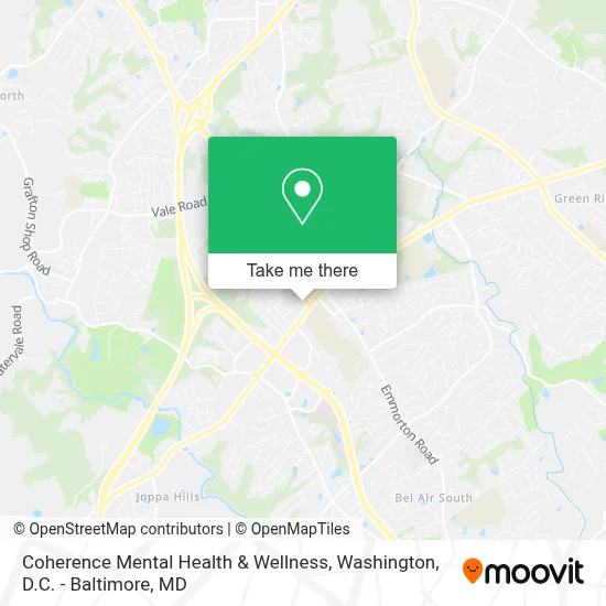 Coherence Mental Health & Wellness map