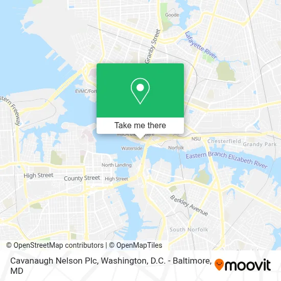Cavanaugh Nelson Plc map