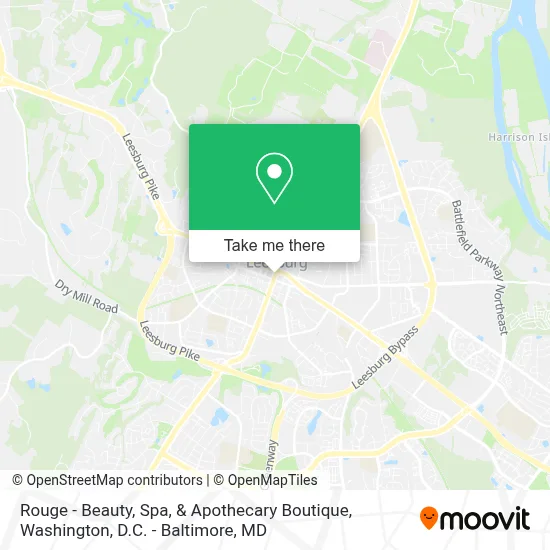 Rouge - Beauty, Spa, & Apothecary Boutique map