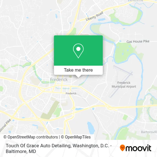 Touch Of Grace Auto Detailing map