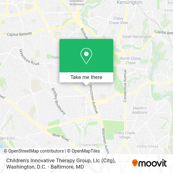 Children's Innovative Therapy Group, Llc (Citg) map