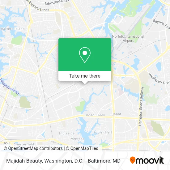 Majidah Beauty map