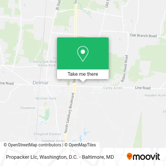 Propacker Llc map