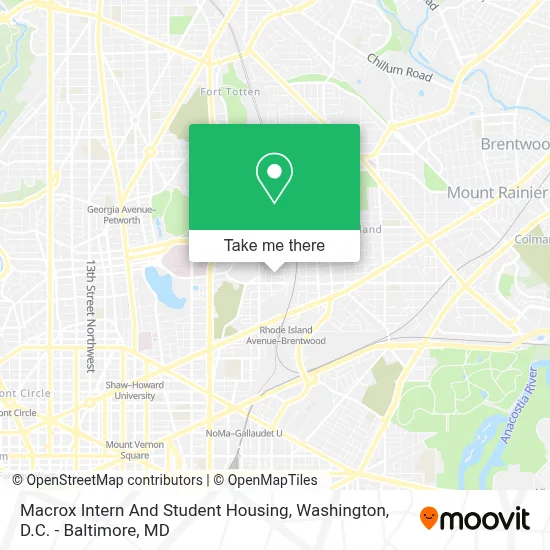 Macrox Intern And Student Housing map