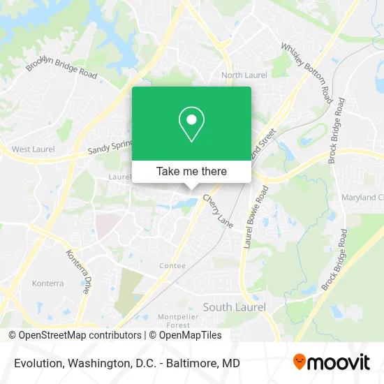 Evolution map
