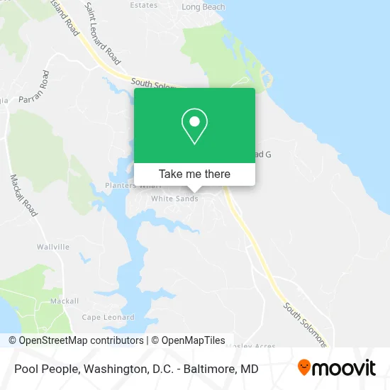 Pool People map
