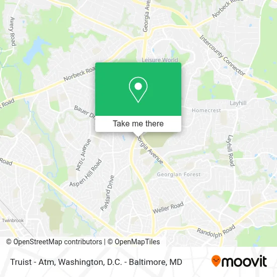 Truist - Atm map