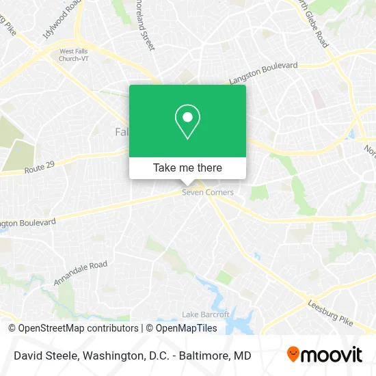 David Steele map