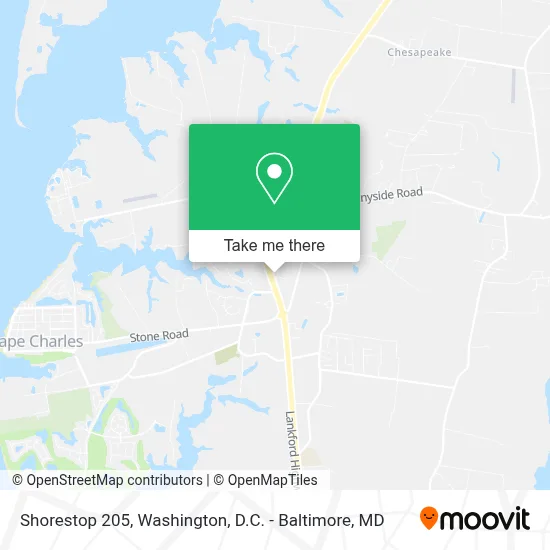Shorestop 205 map