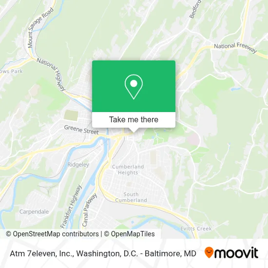 Atm 7eleven, Inc. map