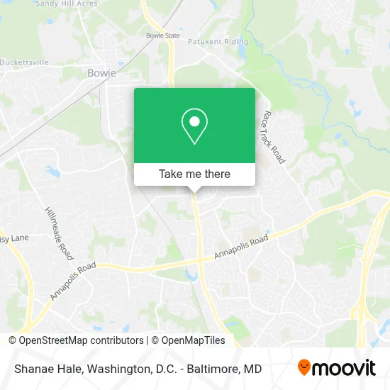 Shanae Hale map