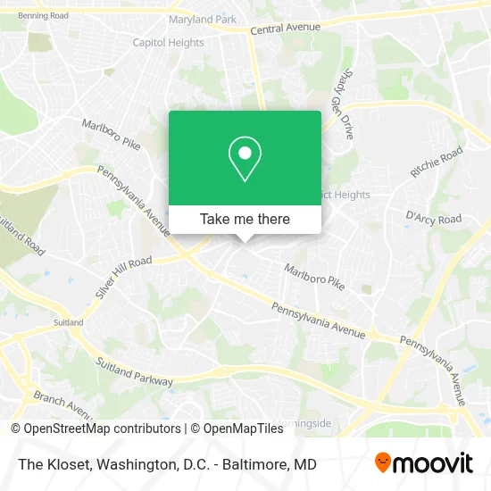 The Kloset map