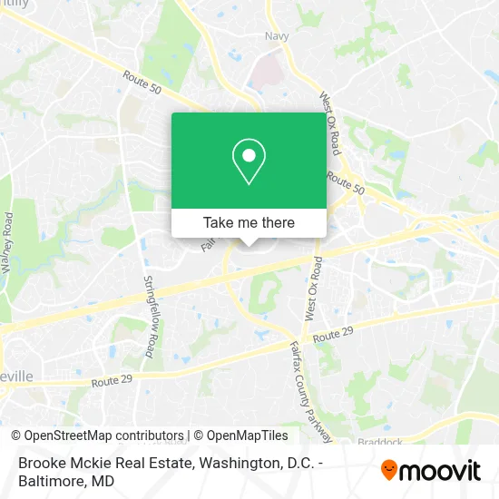 Brooke Mckie Real Estate map