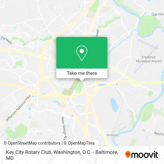 Key City Rotary Club map
