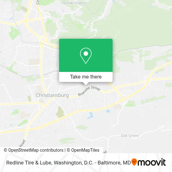 Redline Tire & Lube map