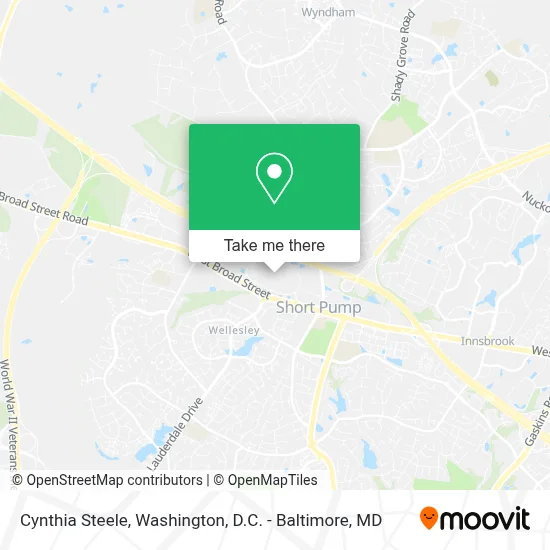 Cynthia Steele map
