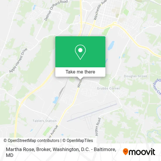 Martha Rose, Broker map