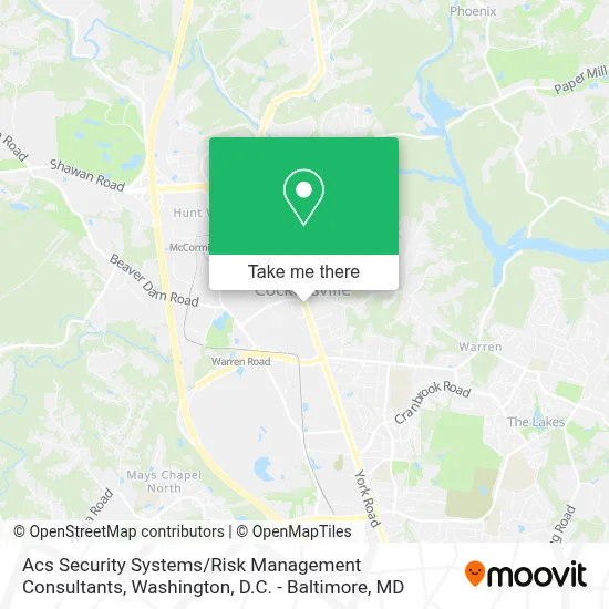 Acs Security Systems / Risk Management Consultants map