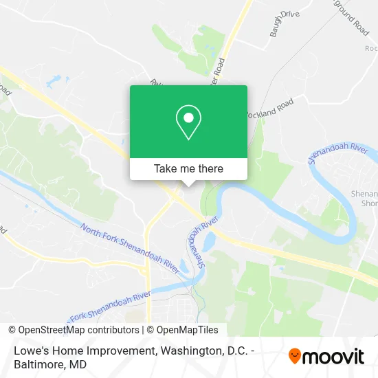 Lowe's Home Improvement map