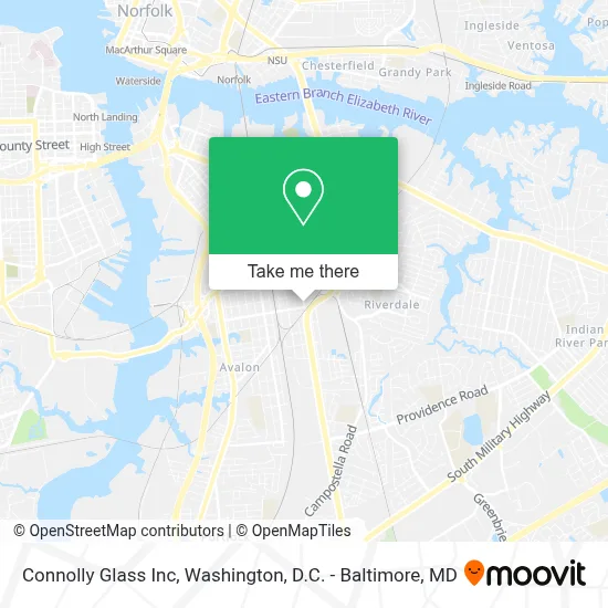 Connolly Glass Inc map
