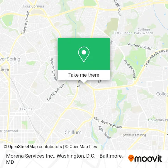 Morena Services Inc. map