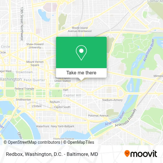 Redbox map