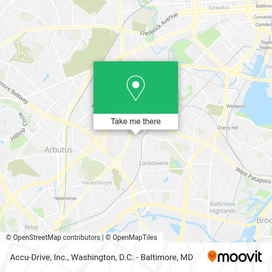 Accu-Drive, Inc. map