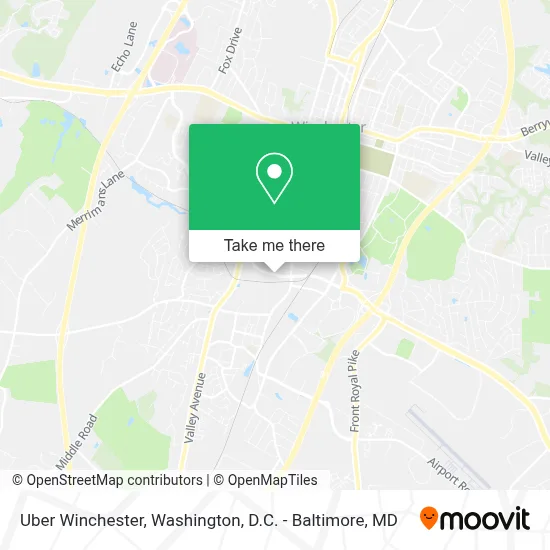 Uber Winchester map