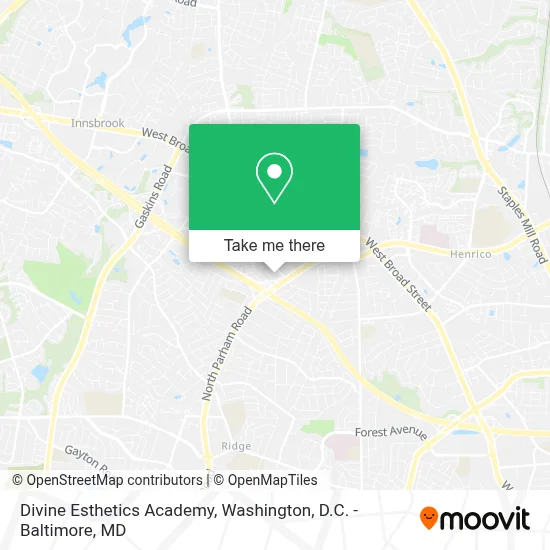 Divine Esthetics Academy map