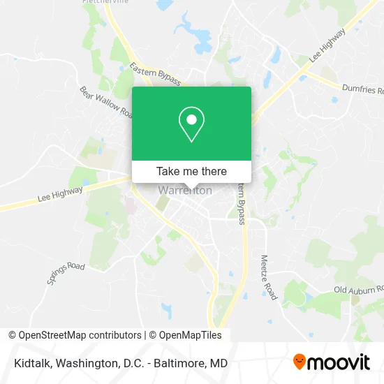 Kidtalk map